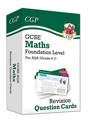 GCSE Maths AQA Revision Question Cards - Foundation (CGP AQA GCSE Maths) von Coordination Group Publications Ltd (CGP)
